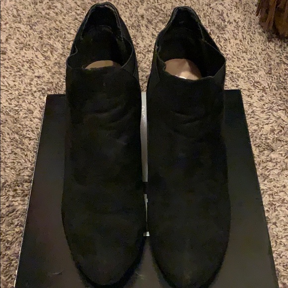 new directions Shoes - Black Wedge Boot